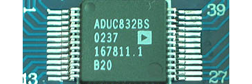 ADuC832 board